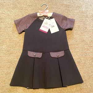 Toddler girl 3T Dress - Made in Italy - Brand New